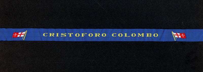CRISTOFORO COLOMBO: 1954 - Gala Night hat ribbon