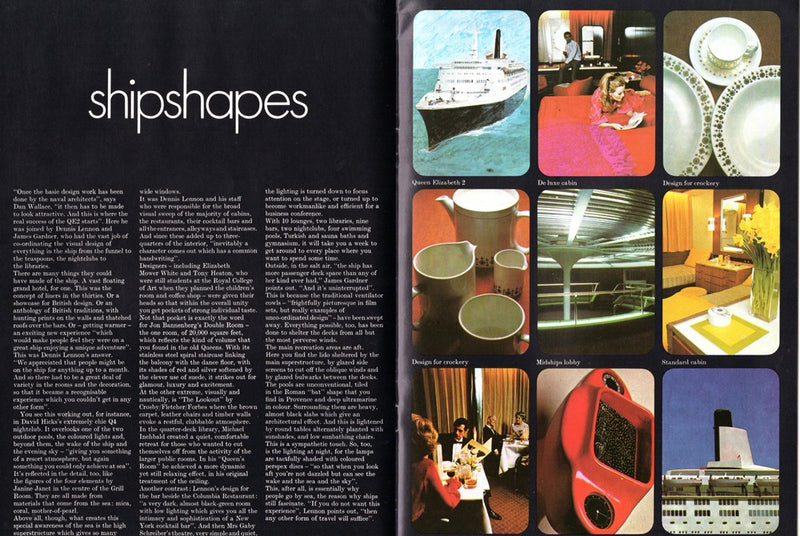 QE2: 1969 - Famed "Ships Have Been Boring Long Enough" intro brochure