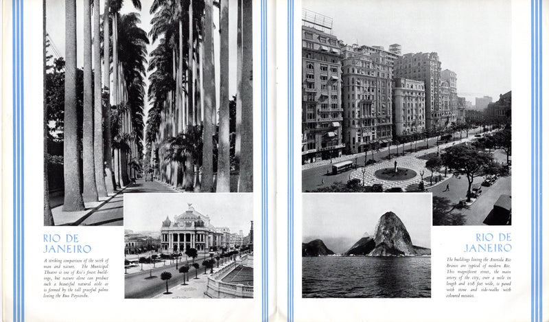 Various: pre=war - Lovely 1938 Royal Mail South America brochure w/ stunning photos