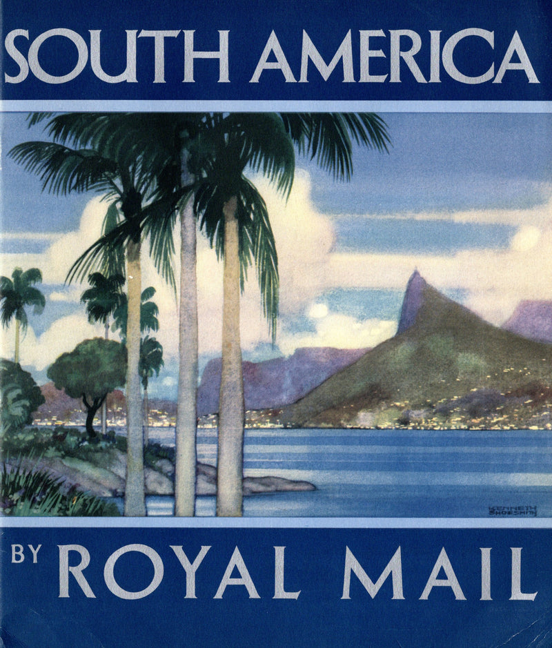 Various: pre=war - Lovely 1938 Royal Mail South America brochure w/ stunning photos