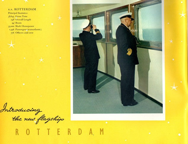 ROTTERDAM: 1959 - Intro interiors brochure in color