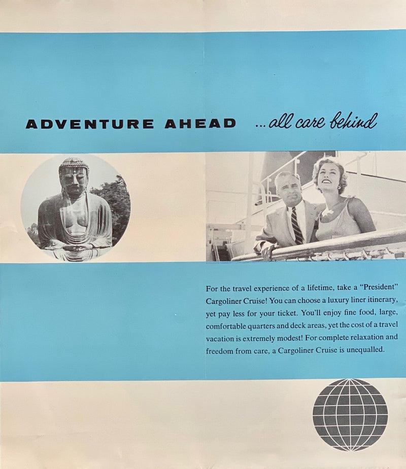 Various Ships - 1956 American President Lines "Cargoliner Cruises"