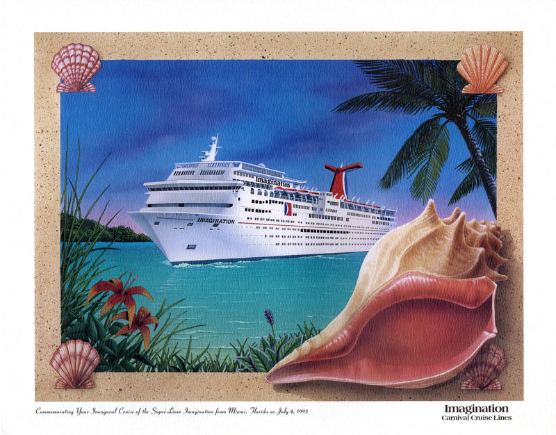 FANTASY Class - 4 colorful Carnival portraits of FANTASY Class liners