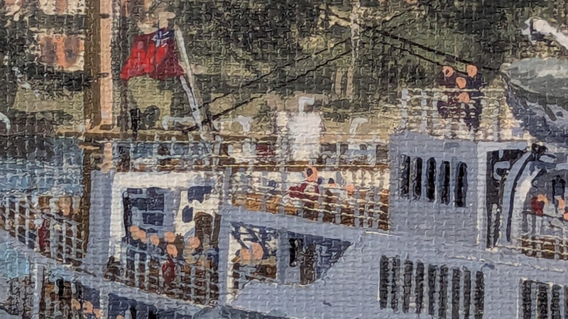 OCEAN MONARCH: 1951 - Magnificent, original Robert Lloyd painting