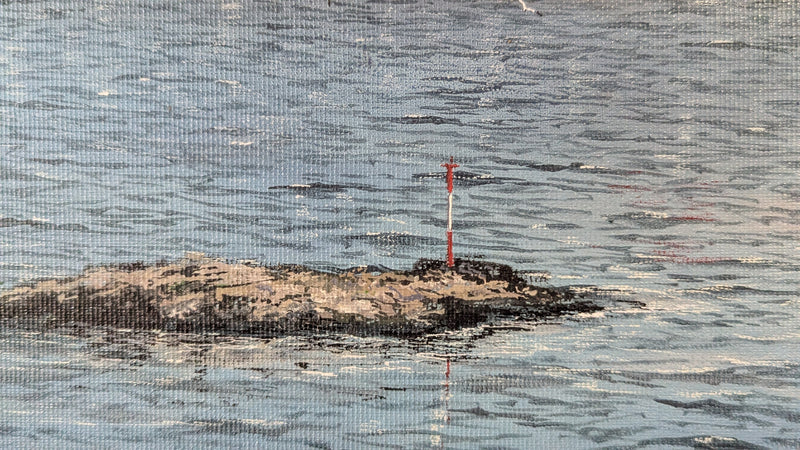 OCEAN MONARCH: 1951 - Magnificent, original Robert Lloyd painting