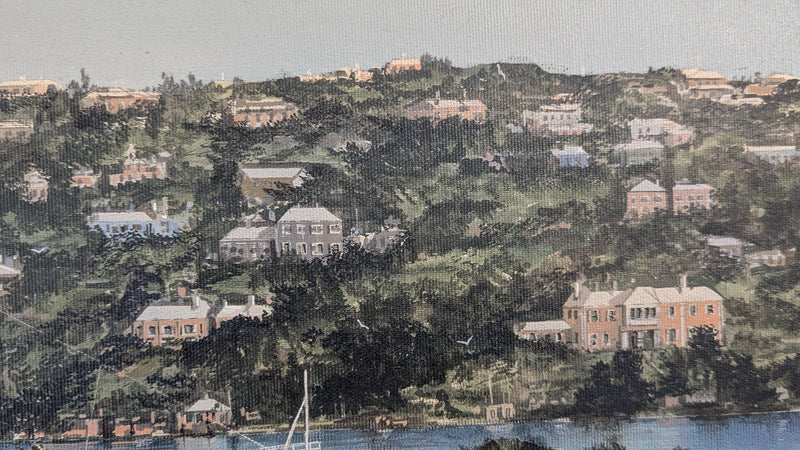 OCEAN MONARCH: 1951 - Magnificent, original Robert Lloyd painting