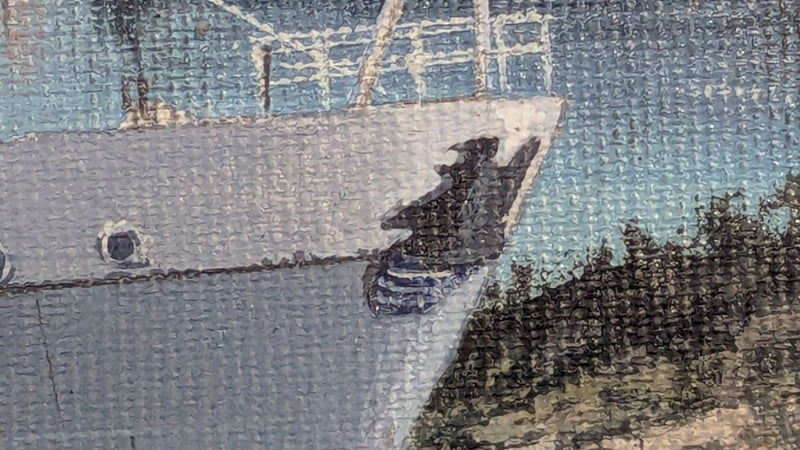 OCEAN MONARCH: 1951 - Magnificent, original Robert Lloyd painting