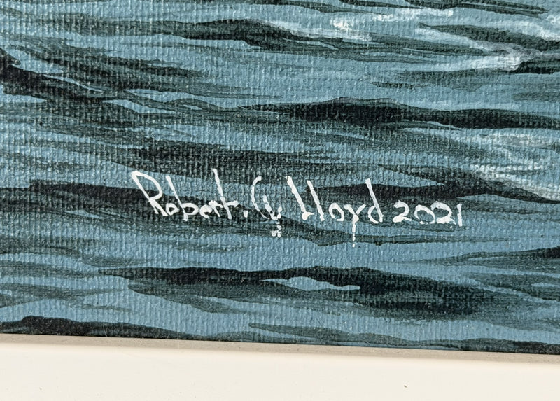 ANDES & KUNGSHOLM - Original Robert Lloyd oil painting at Cape Town