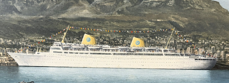 ANDES & KUNGSHOLM - Original Robert Lloyd oil painting at Cape Town