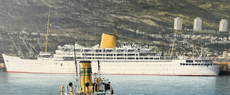 ANDES & KUNGSHOLM - Original Robert Lloyd oil painting at Cape Town