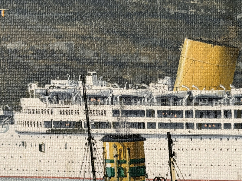 ANDES & KUNGSHOLM - Original Robert Lloyd oil painting at Cape Town