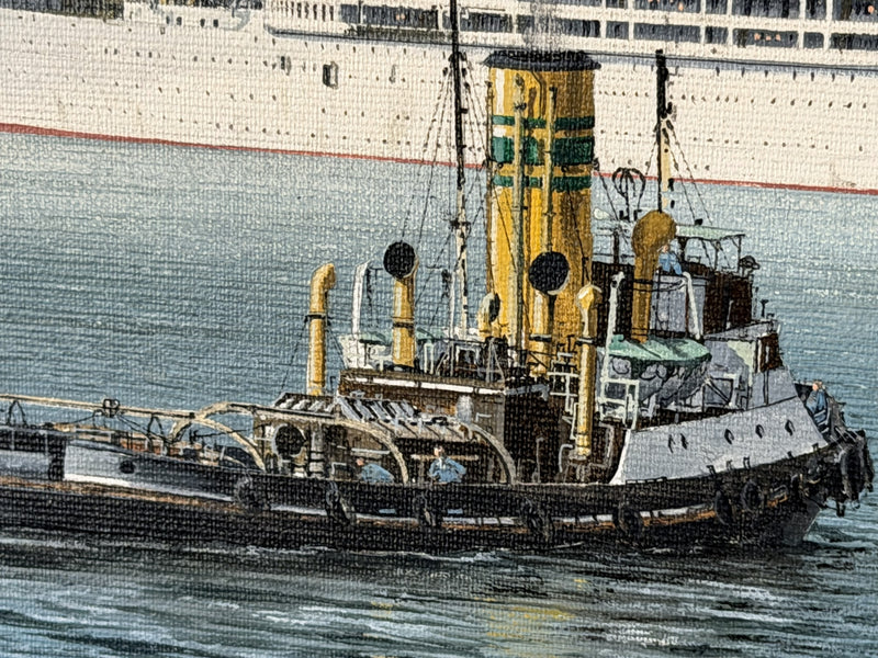 ANDES & KUNGSHOLM - Original Robert Lloyd oil painting at Cape Town