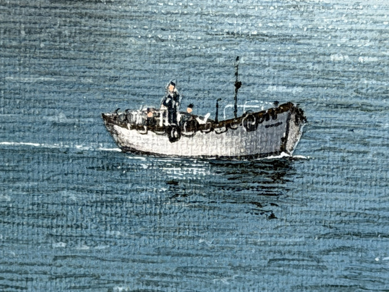 ANDES & KUNGSHOLM - Original Robert Lloyd oil painting at Cape Town