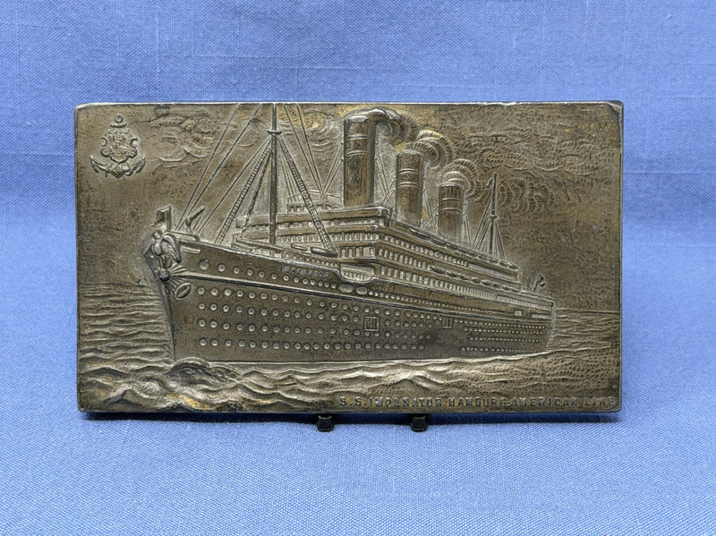 IMPERATOR: 1913 - Bronze portrait paperweight