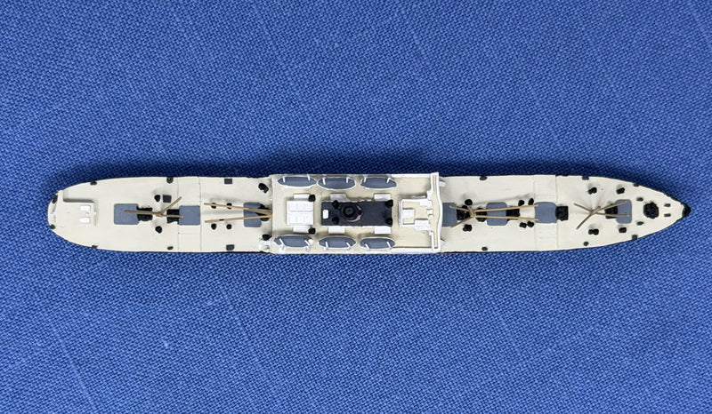 CALIFORNIAN: 1902 - Well detailed resin 1:1250th scale model