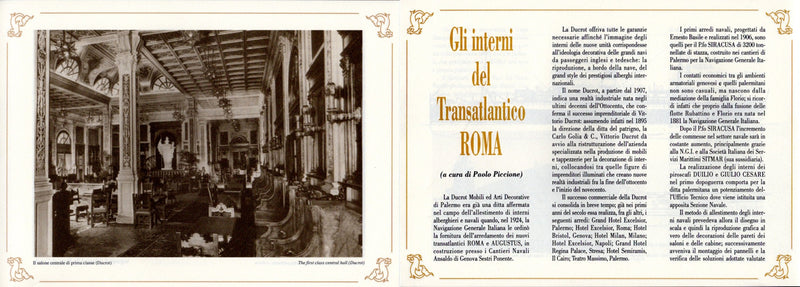 ROMA: 1926 - Special 1992 commemorative booklet honoring statue