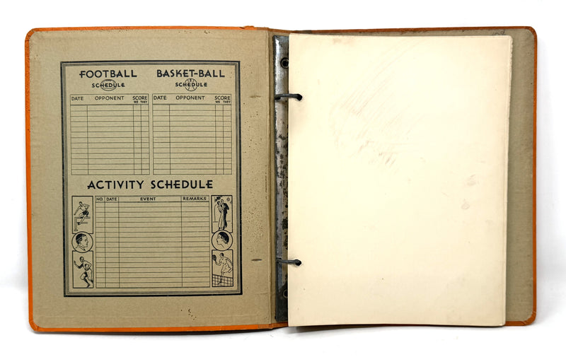 NORMANDIE: 1935 - Circa 1935 NORMANDIE school notebook