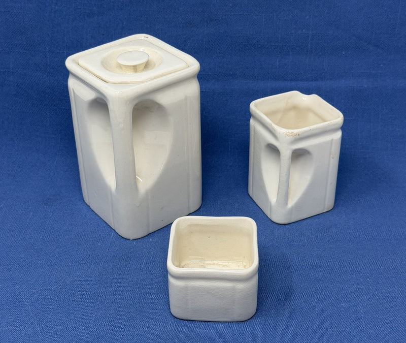 QUEEN MARY & QUEEN ELIZABETH - 4-piece cubeware set