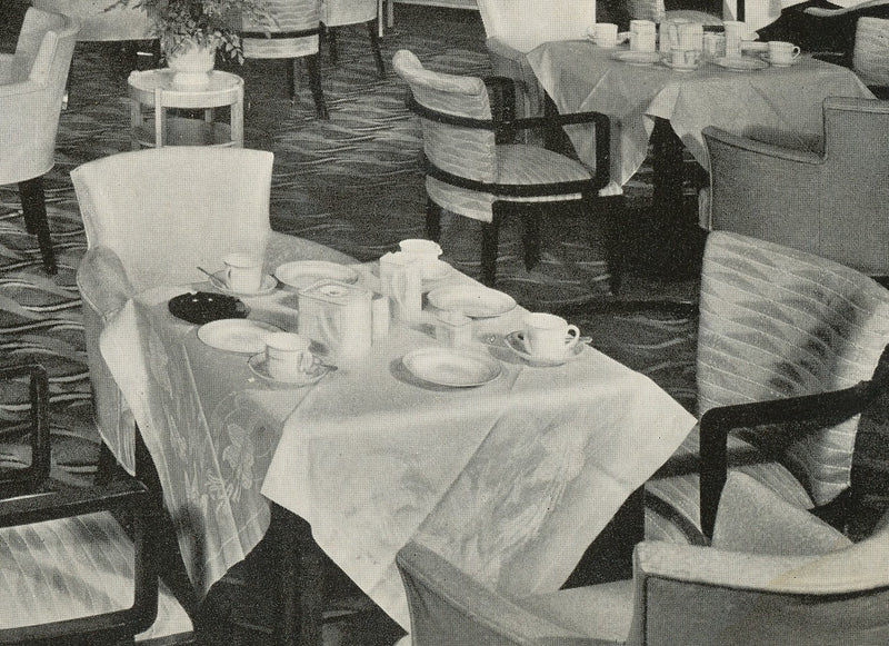 QUEEN MARY & QUEEN ELIZABETH - 4-piece cubeware set