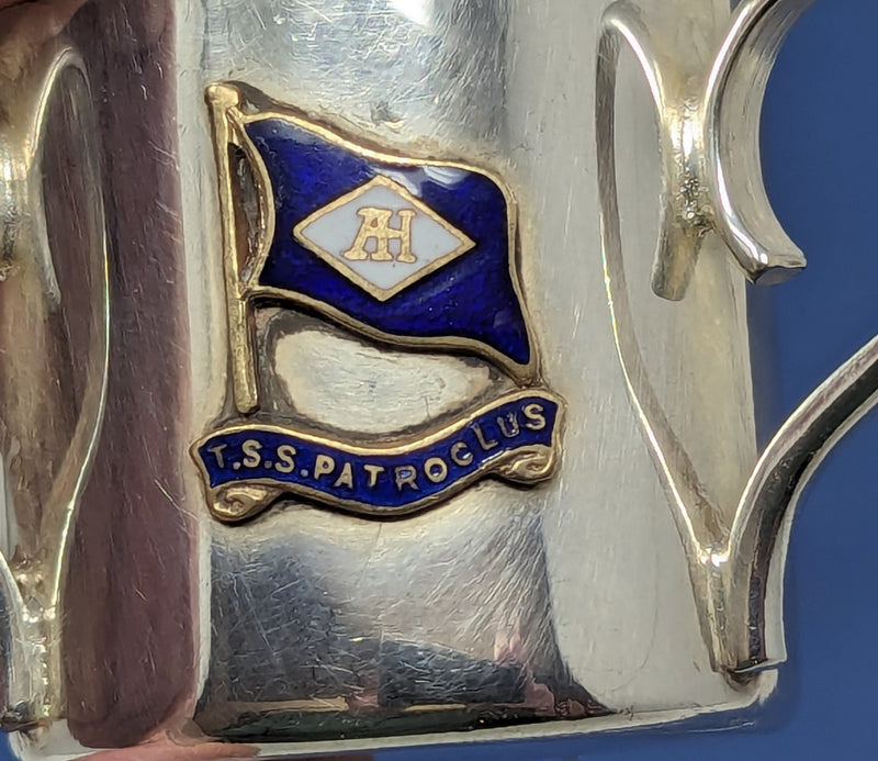 PATROCLUS: 1923 - Souvenir silverplated loving cup
