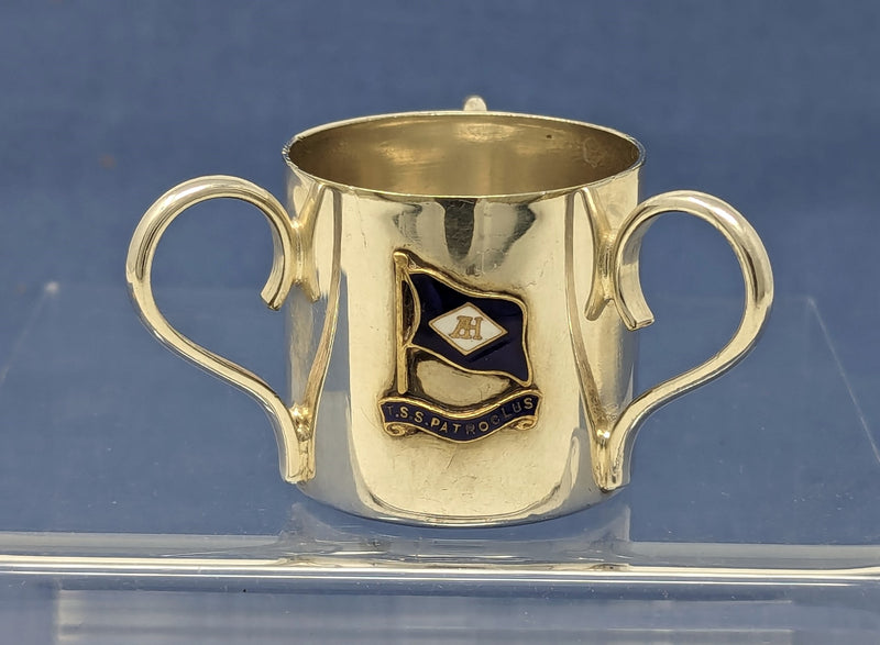 PATROCLUS: 1923 - Souvenir silverplated loving cup