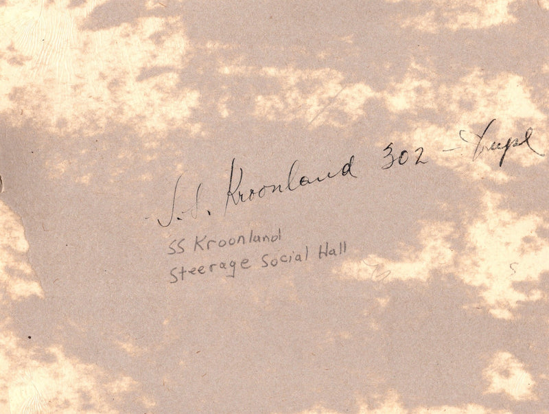 KROONLAND: 1902 - 7 original publicity photos from I.M.M. files