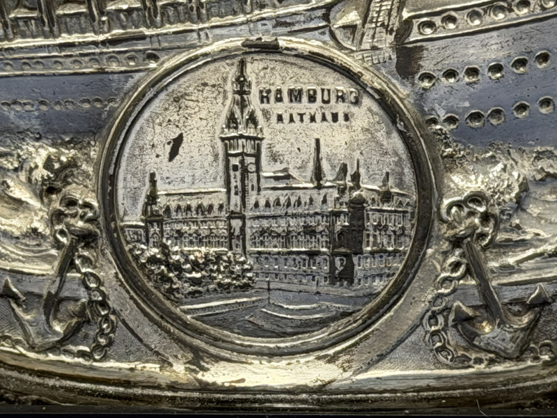 Various: pre-war - Pewter 4-stack model from Hamburg