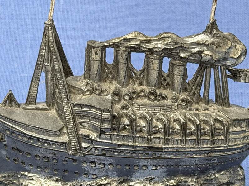 Various: pre-war - Pewter 4-stack model from Hamburg
