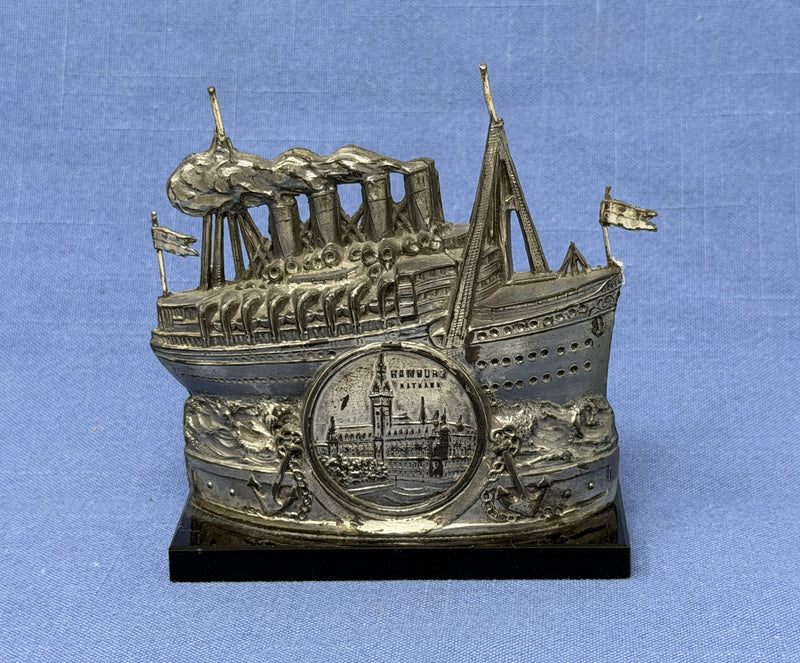 Various: pre-war - Pewter 4-stack model from Hamburg