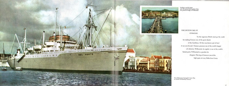 DEL MAR, DEL NORTE & DEL SUD - 1950s Deluxe interiors & services brochure