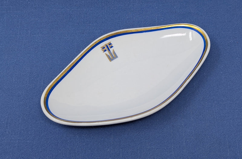 Various Ships - Italian Line Cabin Class diamond-shaped side dish