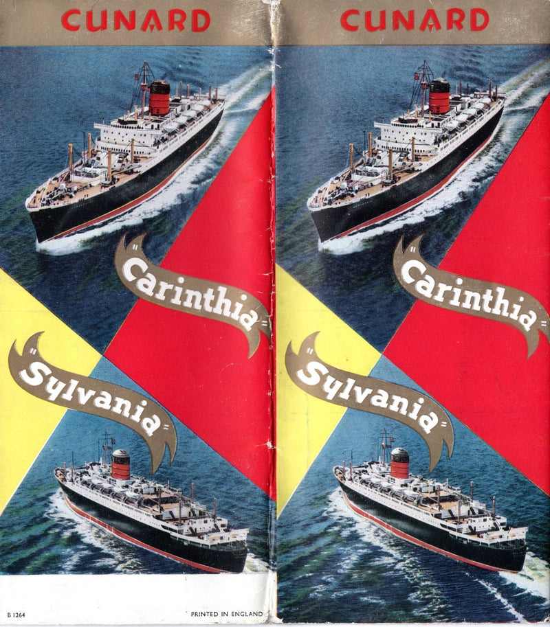 CARINTHIA & SYLVANIA - Colorful interiors brochure from 1950s