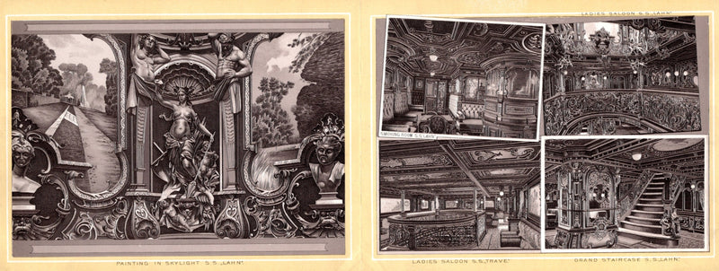 Various: pre-war - 1880s North German Lloyd fleet book