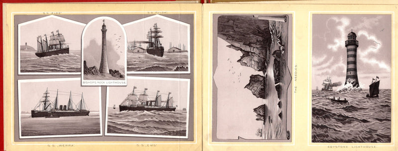 Various: pre-war - 1880s North German Lloyd fleet book