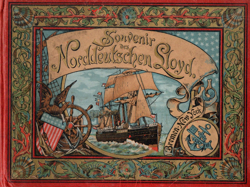 Various: pre-war - 1880s North German Lloyd fleet book