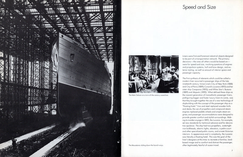 Various: pre-war - Guide to 1980 Cooper-Hewitt show "The Oceanliner: Speed, Style, Symbol"