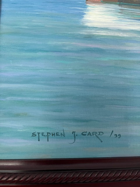 FLORIDA: 1931 - Original painting by Stephen Card