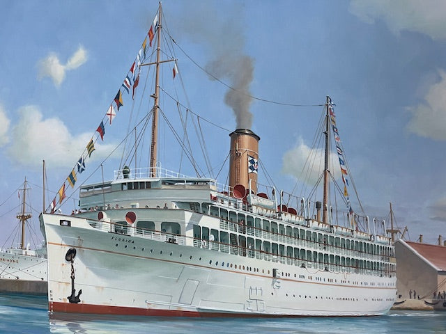 FLORIDA: 1931 - Original painting by Stephen Card