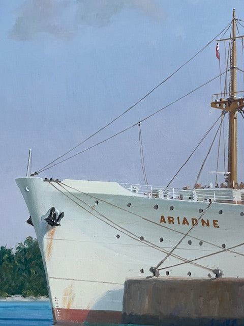 FLORIDA: 1931 - Original painting by Stephen Card