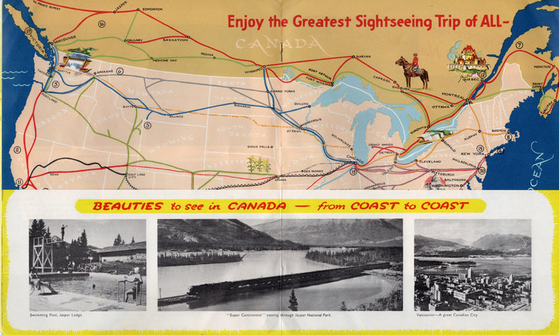 Various Ships - 1950s Australia & New Zealand via Cunard (+ train trip & more ships)