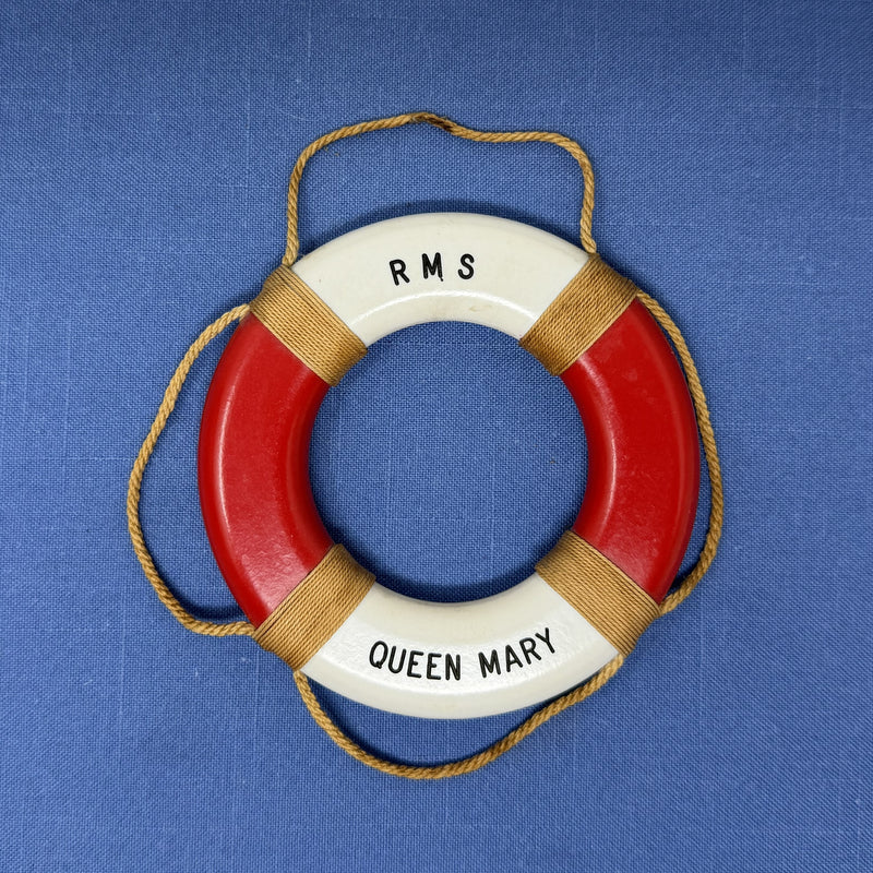 QUEEN MARY: 1936 - Souvenir life ring