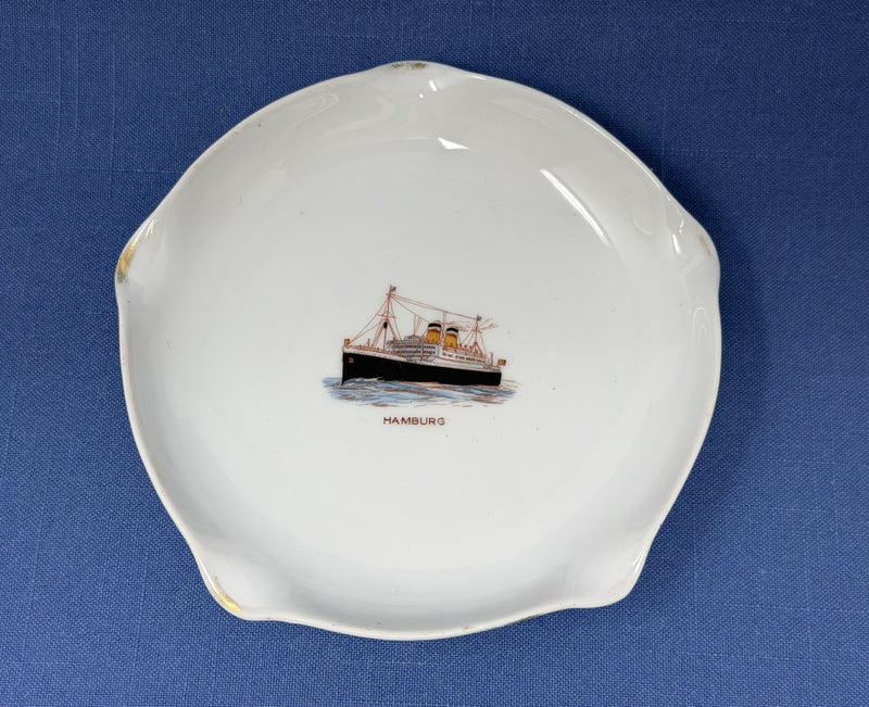 HAMBURG: 1926 - 3 porcelain portrait souvenirs
