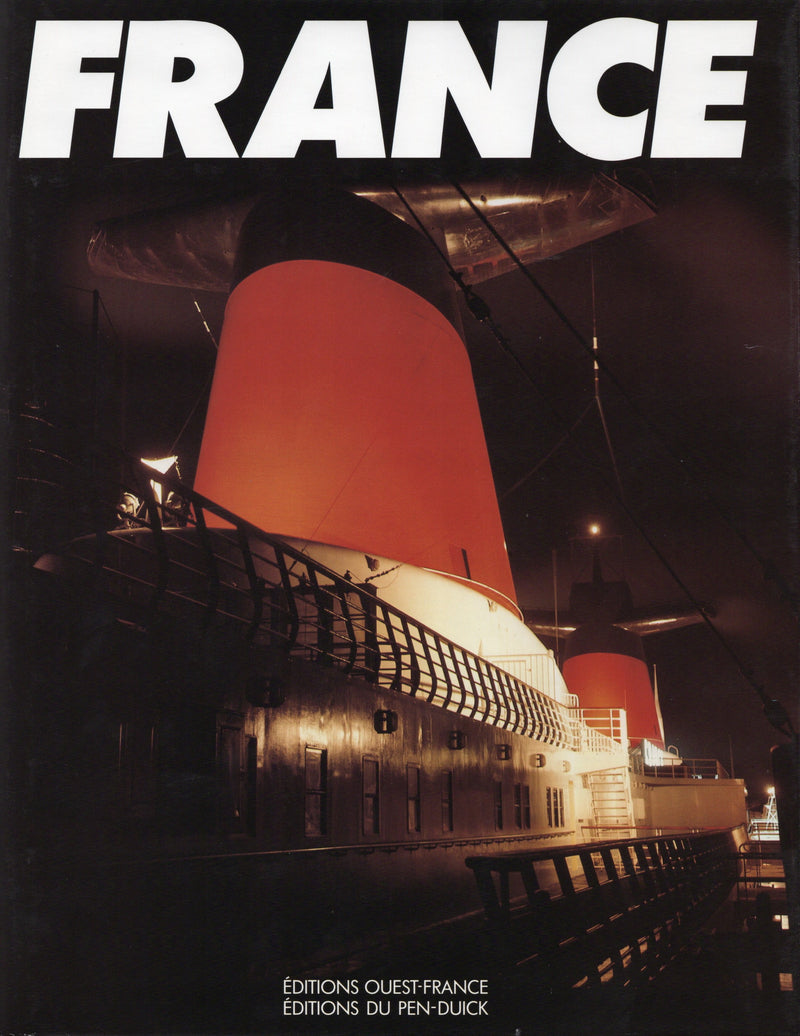 FRANCE: 1962 - Big photo book on ship "FRANCE"