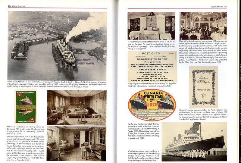 Various: pre-war - "The White Star Line: An Illustrated History 1869-1934"