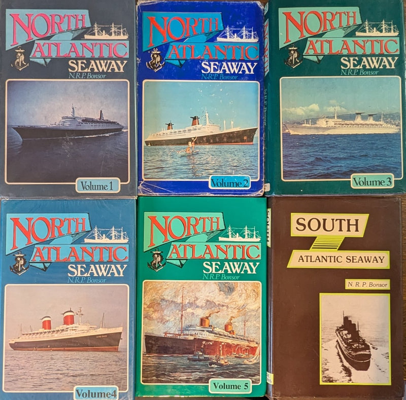 Various Ships - "North Atlantic Seaway" v. 1-5 & "South Atlantic Seaway" by Bonsor