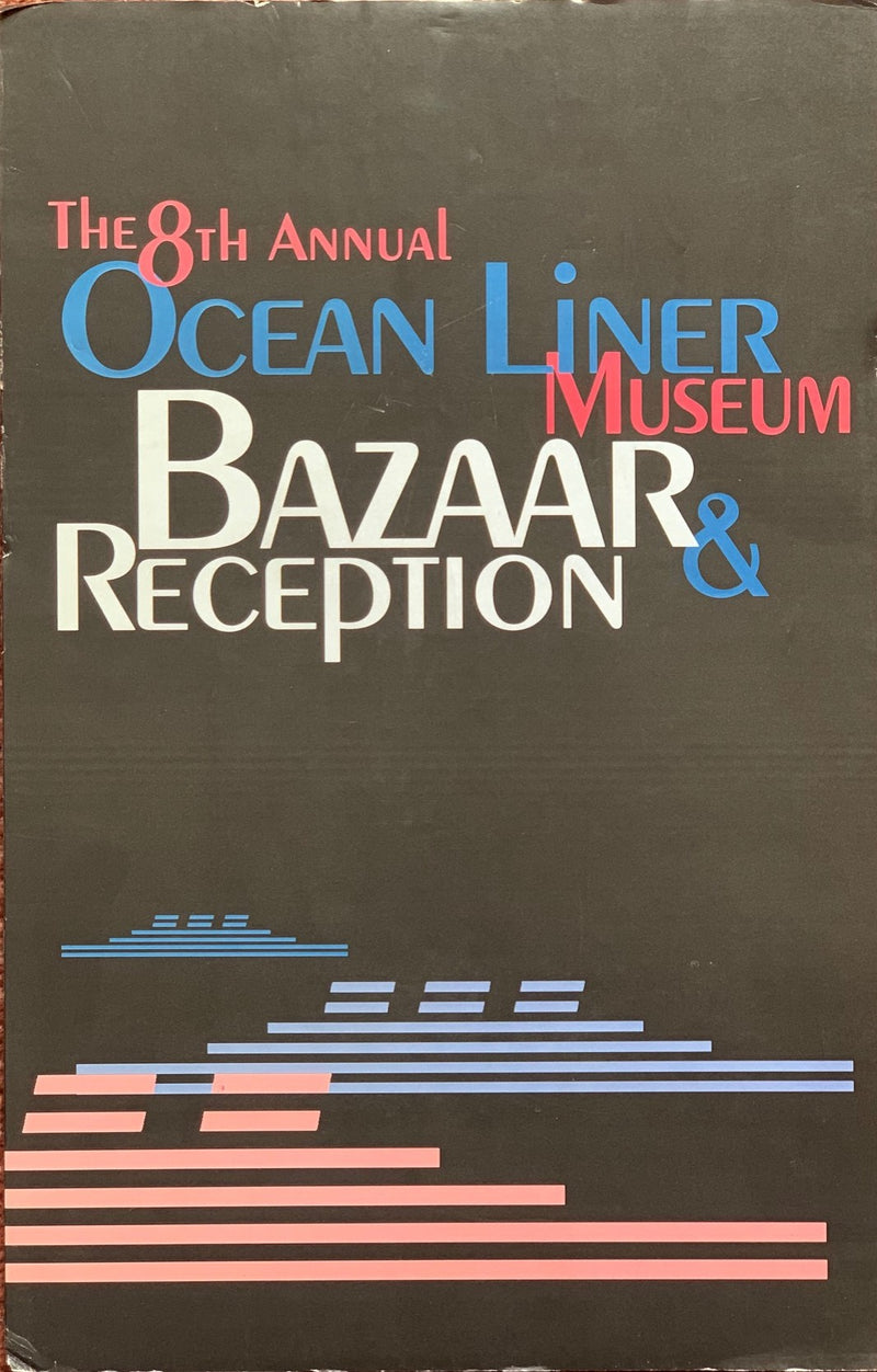 Various Ships - Standee for the Ocean Liner Museum's Bazaar