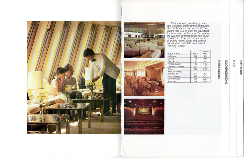 ATLANTIC: 1982 - Special travel agent brochure