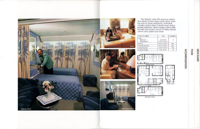 ATLANTIC: 1982 - Special travel agent brochure