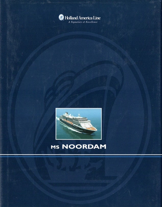 NOORDAM: 2006 - Inaugural season book
