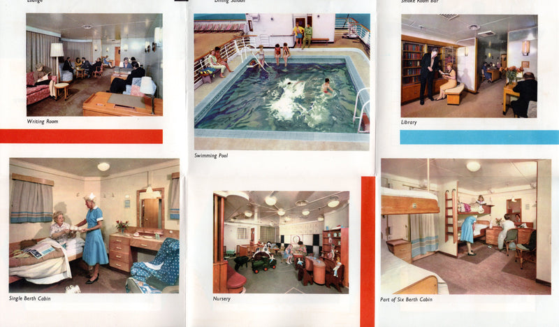 RUAHINE: 1951 - Color interiors brochure